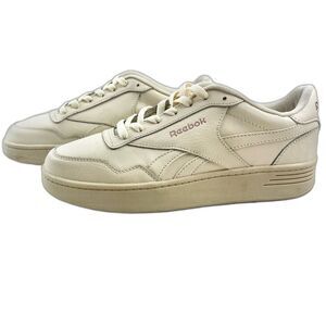 Reebok Club C Double Cream Pink Womens Sz 9 Sneakers Y2K Vintage Platform Chunky